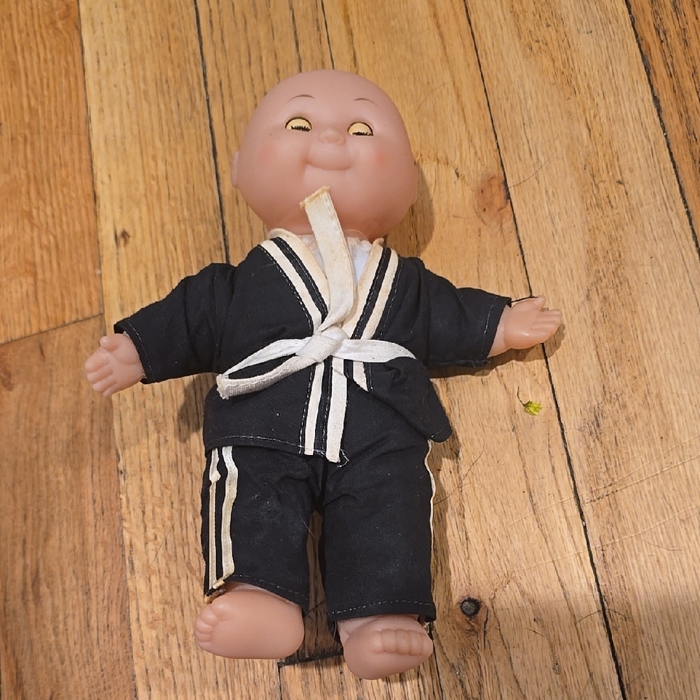 ❤️5/$25 Black and White Kids Toy Doll Vintage Cabbage Patch